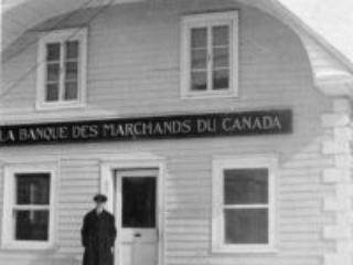 Banque provinciale vers 1915 - Ville de Saint-Tite