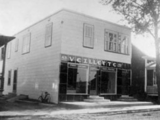 Boucherie Albert Veillette et fils en 1947 - Ville de Saint-Tite