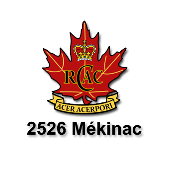 Logo - Cadet 2526 Mékinac